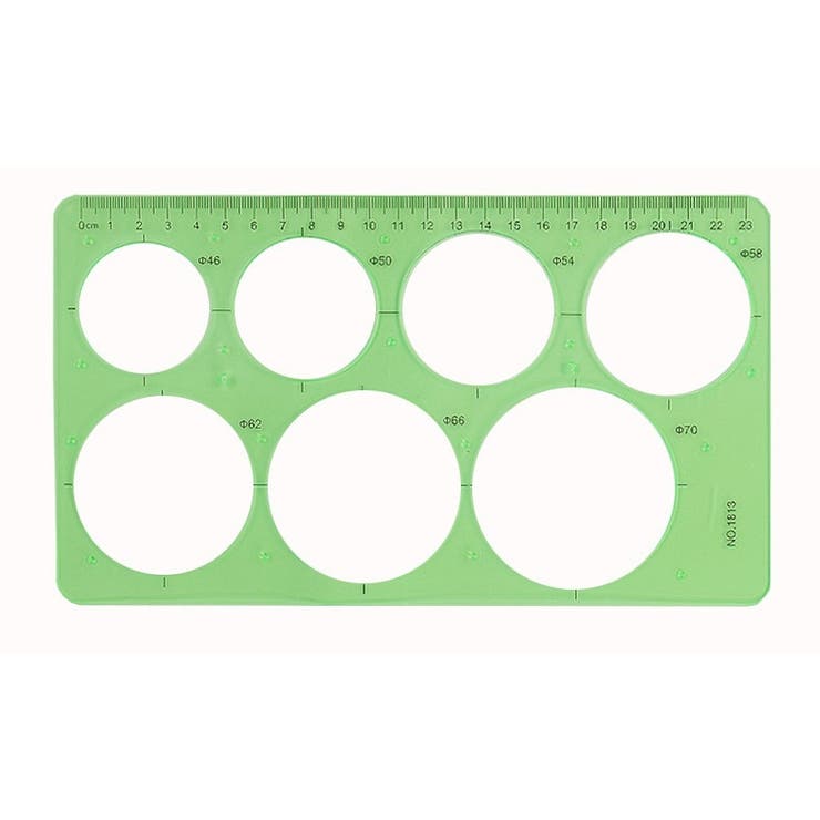 図形テンプレート定規 パターンプレート 文房具 | PlusNao | 詳細画像5 