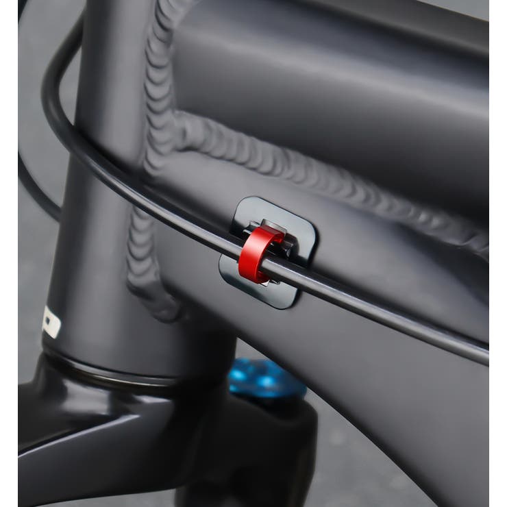自転車用ケーブルクリップ C型 同色5個セット | PlusNao | 詳細画像4 