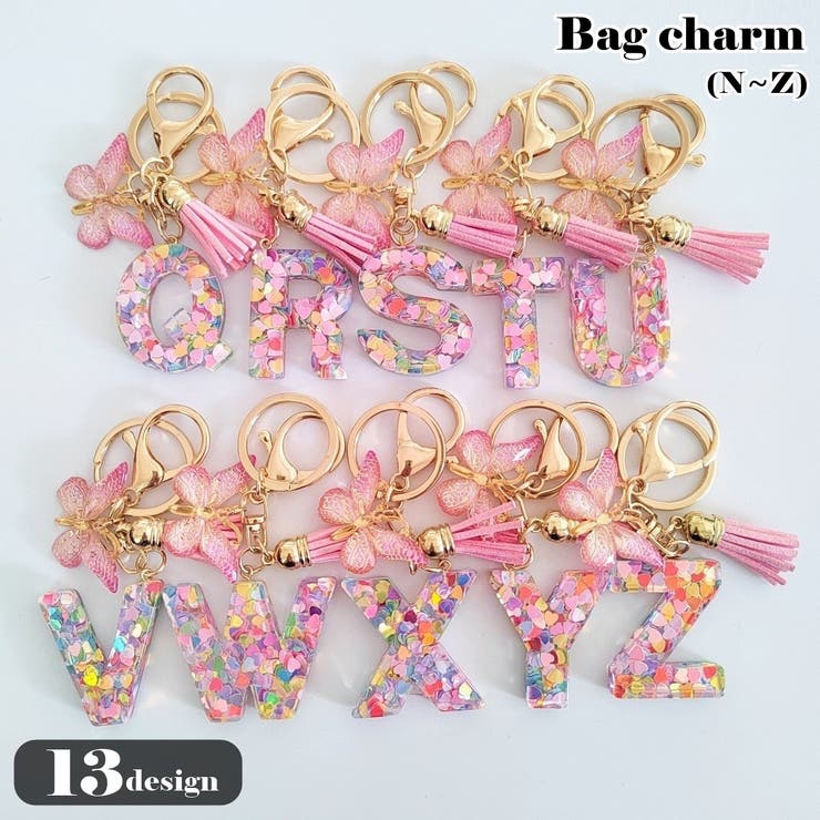 バッグチャーム キーホルダー キーリング | PlusNao | 詳細画像1 