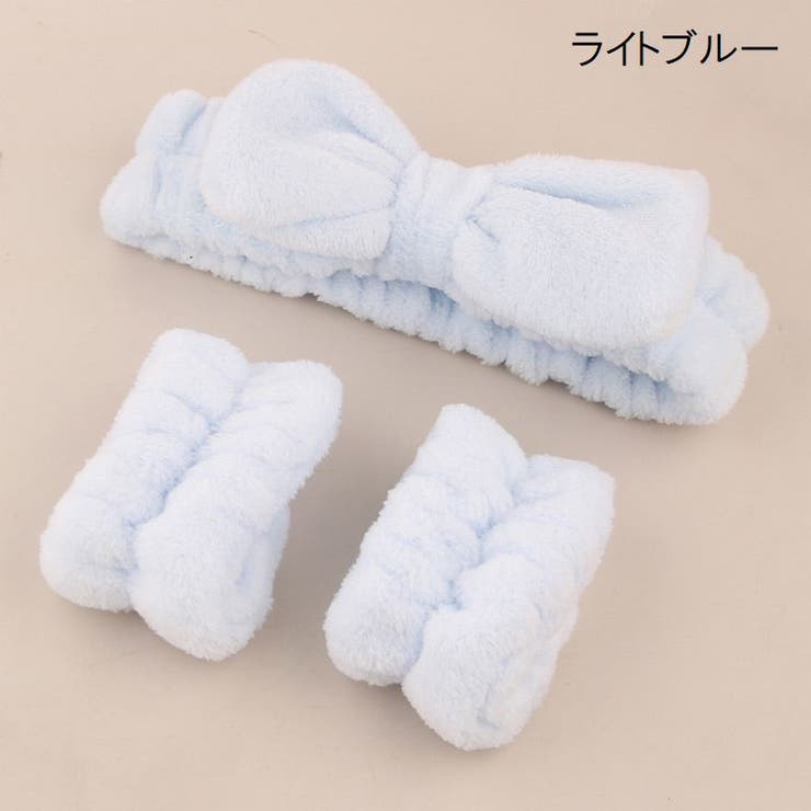 洗顔用ヘアバンド リストバンド 3点セット | PlusNao | 詳細画像9 