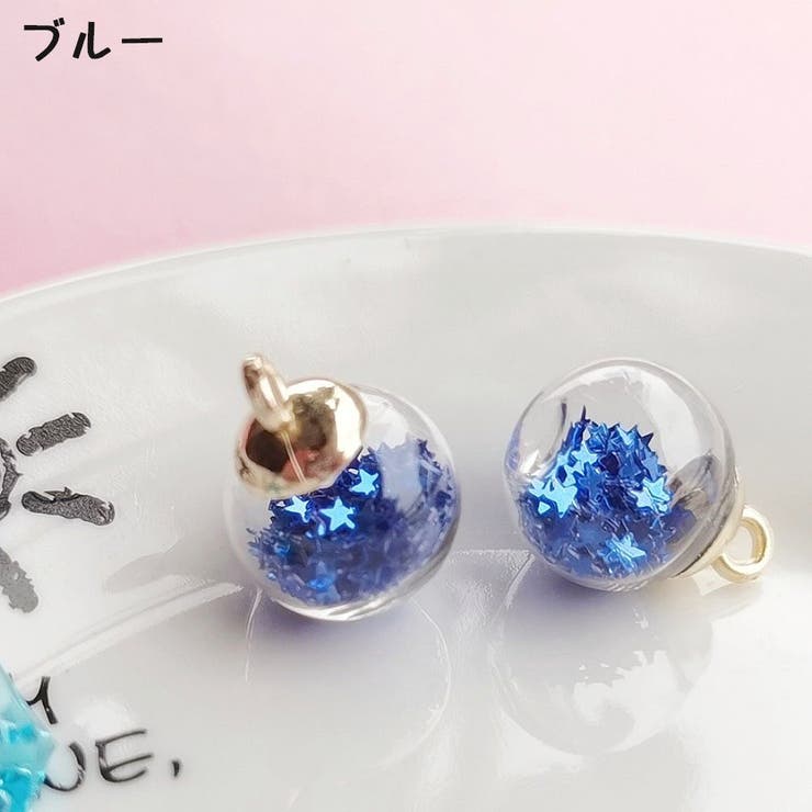 ガラスドームチャーム 4個セット アクサセリーパーツ | PlusNao | 詳細画像15 