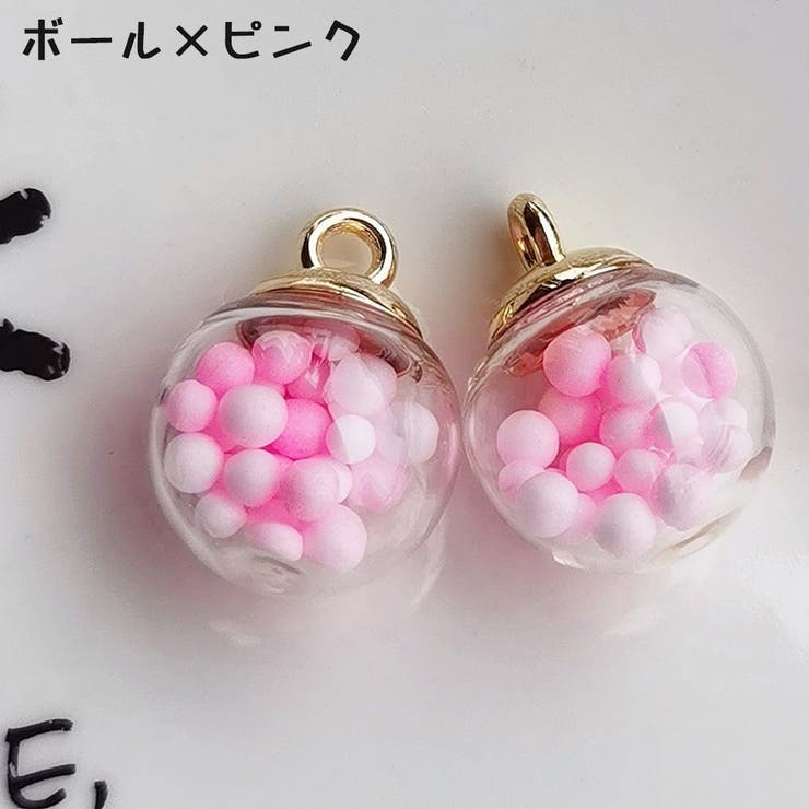 ガラスドームチャーム 4個セット アクサセリーパーツ | PlusNao | 詳細画像17 