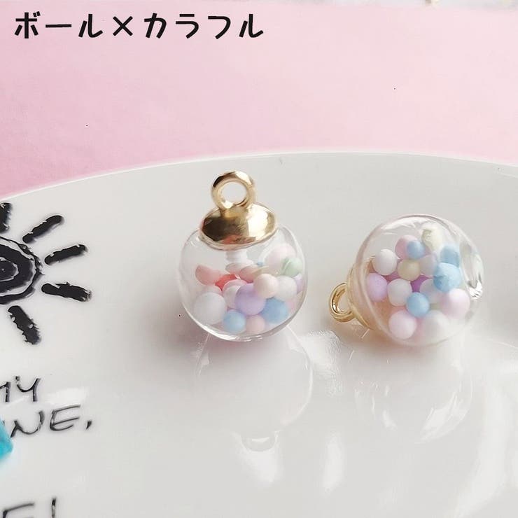 ガラスドームチャーム 4個セット アクサセリーパーツ | PlusNao | 詳細画像18 