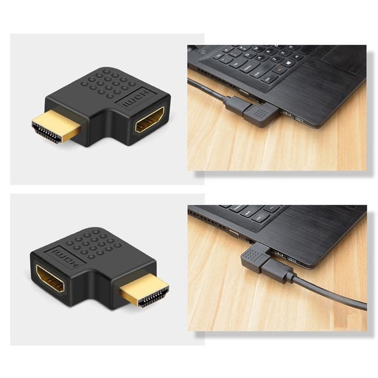 HDMI変換アダプター L型 L字型 | PlusNao | 詳細画像2 