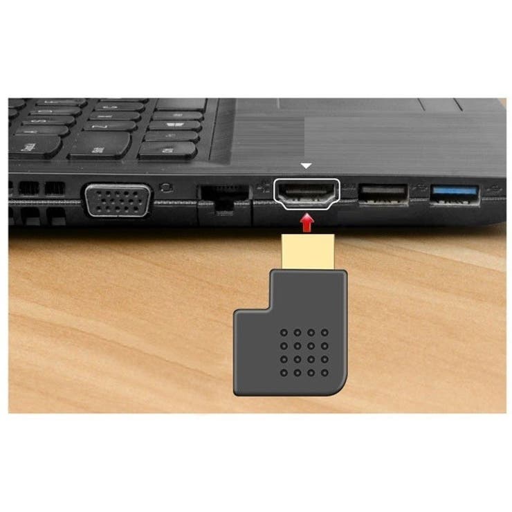 HDMI変換アダプター L型 L字型 | PlusNao | 詳細画像3 