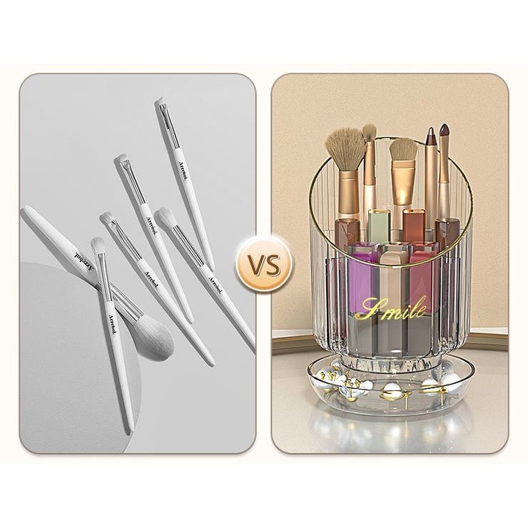 メイクブラシスタンド メイクブラシホルダー メイクブラシ立て | PlusNao | 詳細画像2 