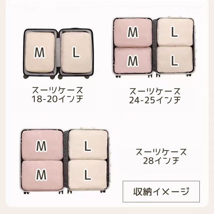 圧縮ポーチ トラベルポーチ 圧縮袋 | PlusNao | 詳細画像11 
