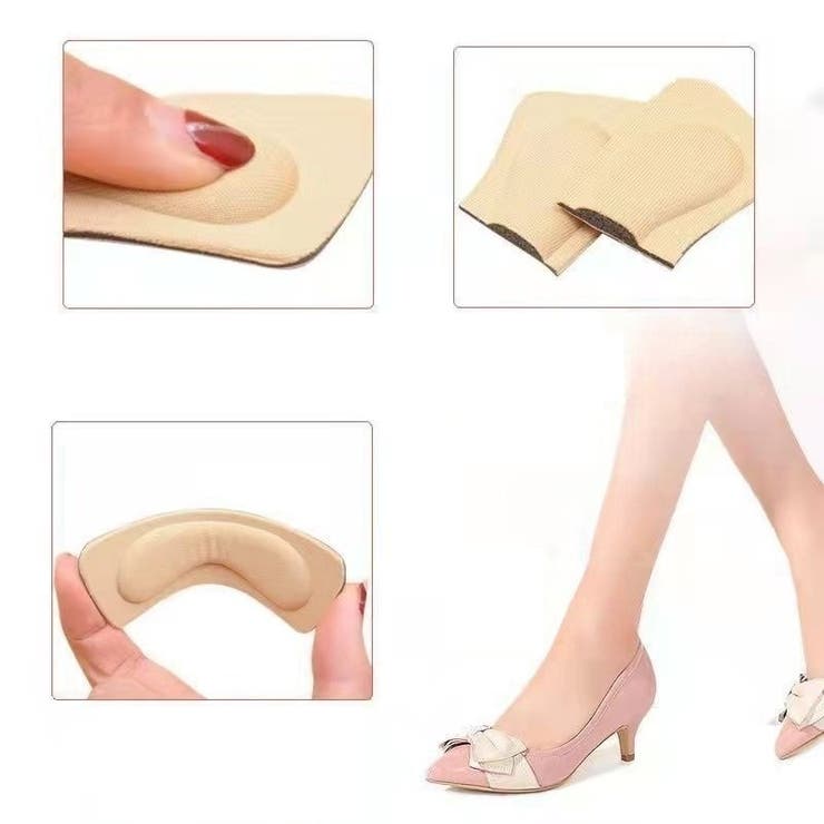 靴ずれ防止パッド 4足セット かかとパッド | PlusNao | 詳細画像5 