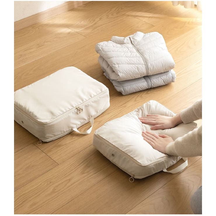 衣類用圧縮袋バッグ 衣類用収納バッグ 収納用品 | PlusNao | 詳細画像3 