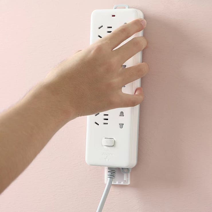 電源タップホルダー 同色4個セット スライド式 | PlusNao | 詳細画像2 