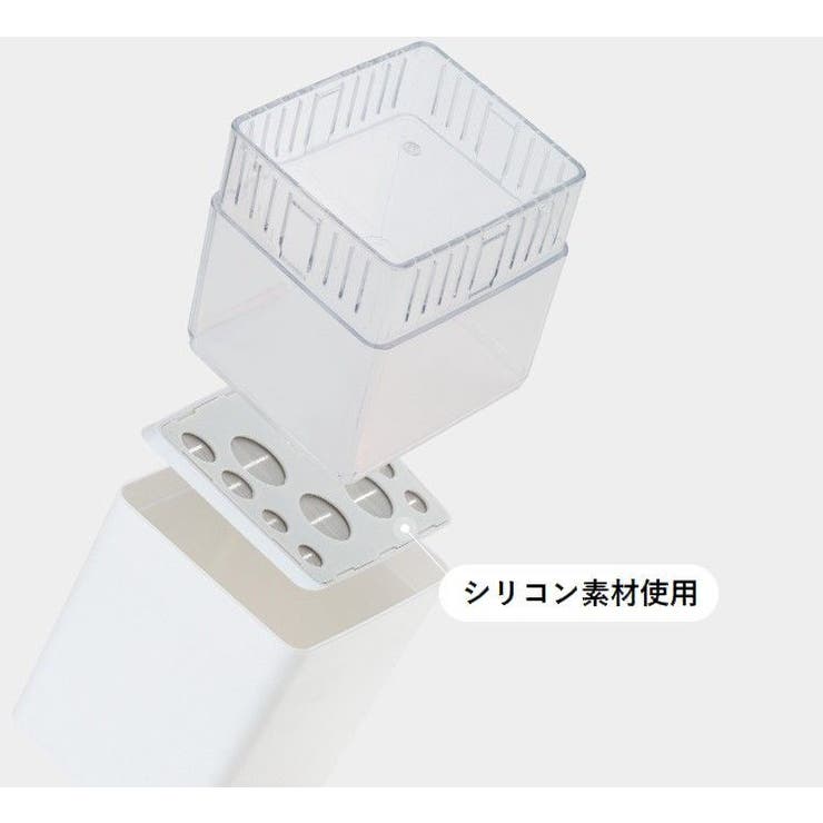 メイクブラシ収納ケース メイクブラシボックス 化粧筆入れ | PlusNao | 詳細画像12 