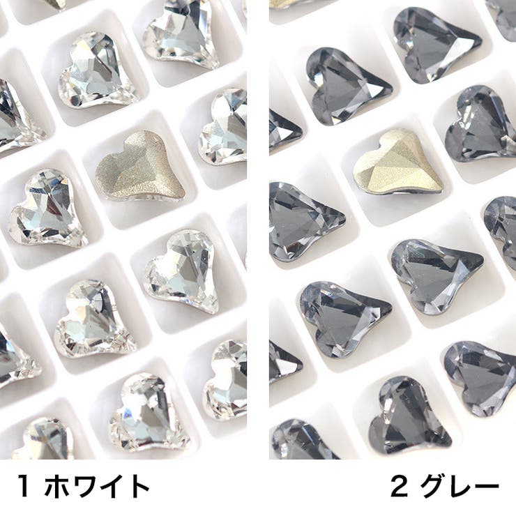 ネイルパーツ 10個セット ラインストーン | PlusNao | 詳細画像3 
