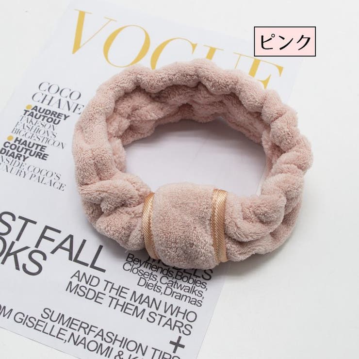 洗顔用ヘアバンド メイク落とし 顔洗い | PlusNao | 詳細画像7 
