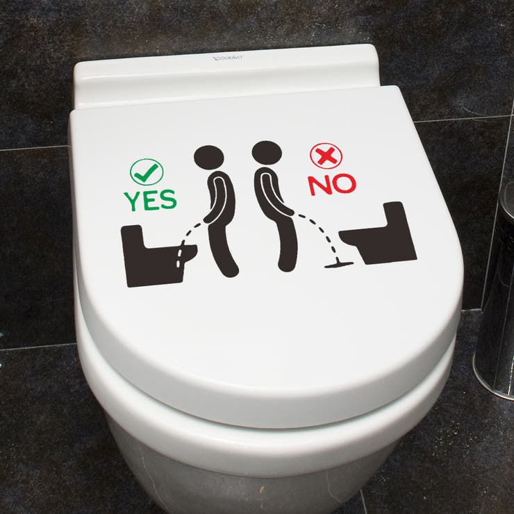 ウォールステッカー トイレステッカー 面白 | PlusNao | 詳細画像3 