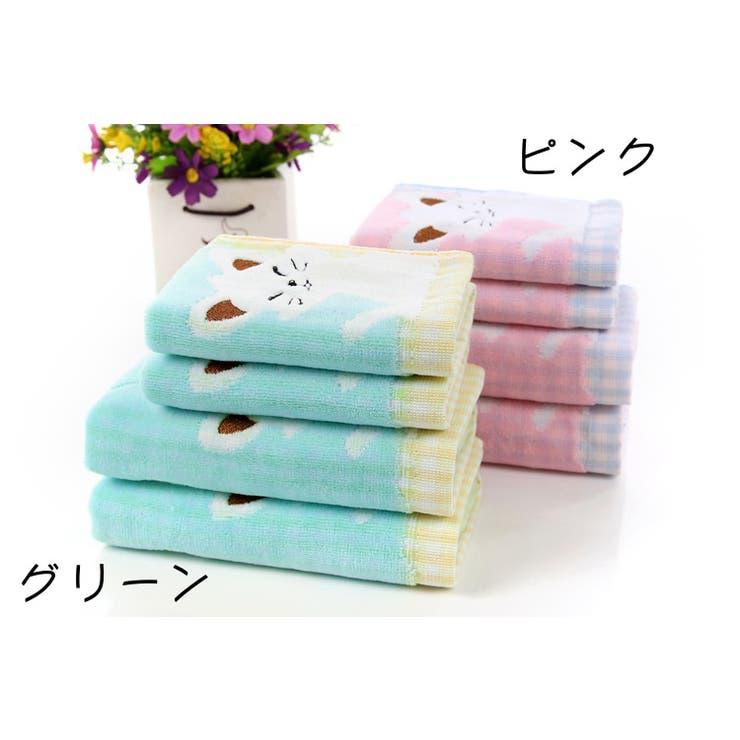ハンドタオル ループ付き 25×25cm | PlusNao | 詳細画像8 