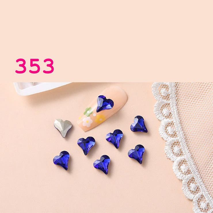 ネイルパーツ 20個セット ハート型 | PlusNao | 詳細画像16 