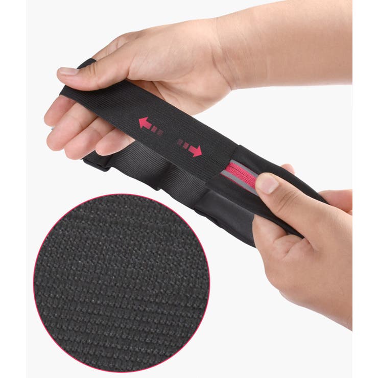 ランニングポーチ 防水 ウエストポーチ | PlusNao | 詳細画像10 