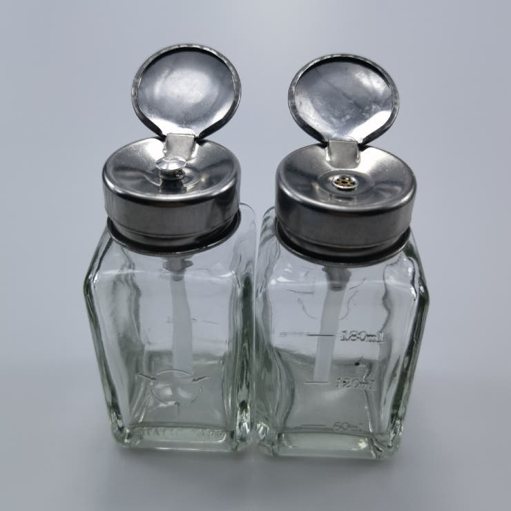 ガラスディスペンサー ネイルリムーバー入れ 180ml | PlusNao | 詳細画像4 