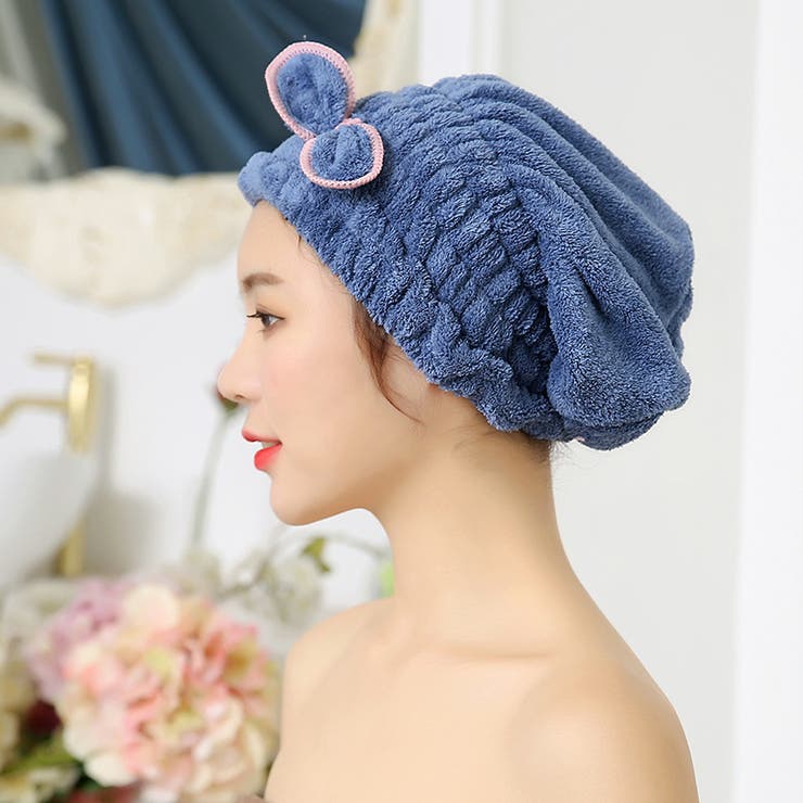 タオルキャップ ヘアキャップ ヘアターバン | PlusNao | 詳細画像5 