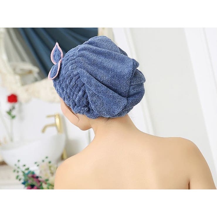 タオルキャップ ヘアキャップ ヘアターバン | PlusNao | 詳細画像6 