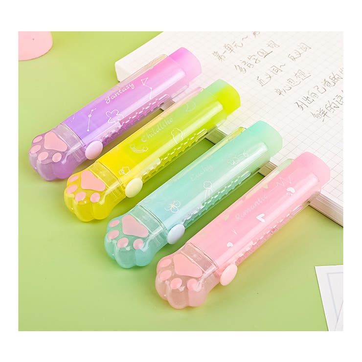 消しゴム スティック型消しゴム 猫 | PlusNao | 詳細画像3 