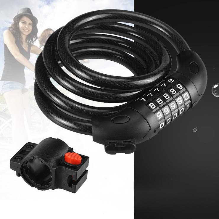 ワイヤーロック ケーブルロック ダイヤル式 | PlusNao | 詳細画像2 