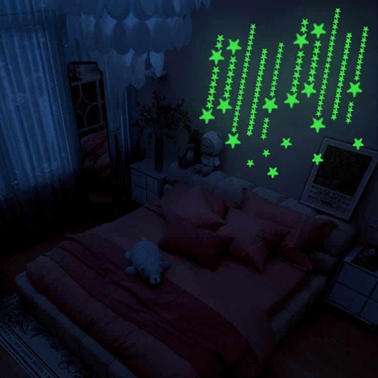 ウォールステッカー 光る 夜光 | PlusNao | 詳細画像4 