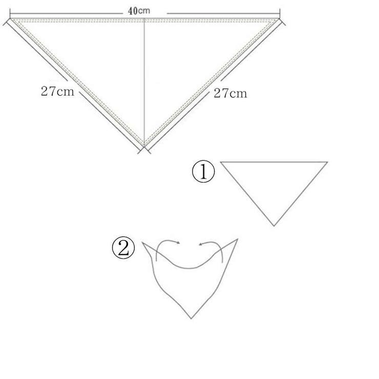 バンダナスタイ ベビースタイ 3枚SET | PlusNao | 詳細画像9 