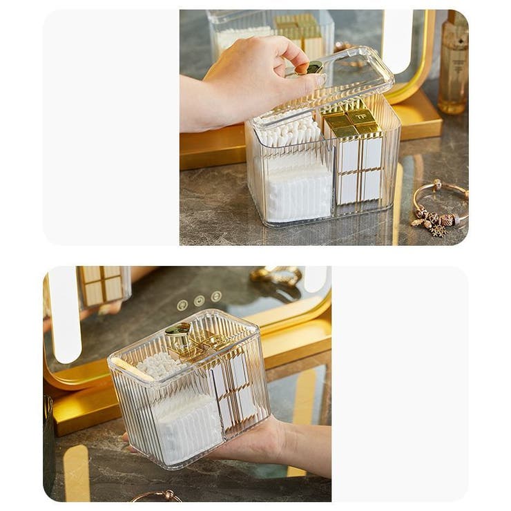 メイクボックス コスメボックス 化粧品収納ケース | PlusNao | 詳細画像5 
