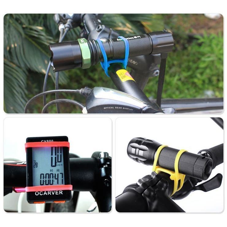 自転車用シリコンバンド スマホホルダー 固定用ゴムバンド | PlusNao | 詳細画像3 