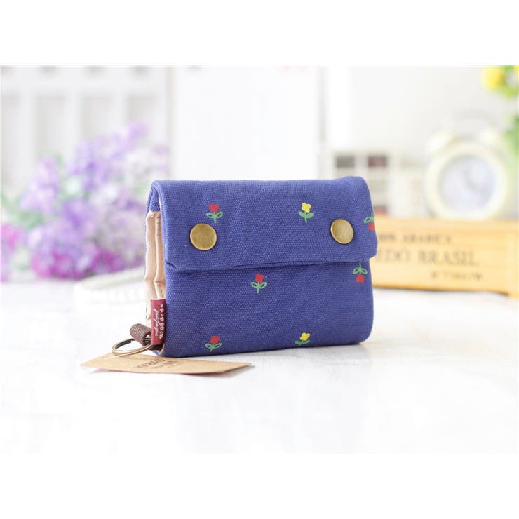 財布 三つ折り 花 | PlusNao | 詳細画像7 