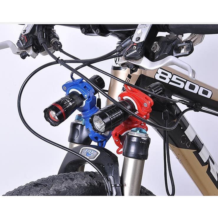 自転車ライトホルダー 懐中電灯ホルダー サイクルライトホルダー | PlusNao | 詳細画像3 