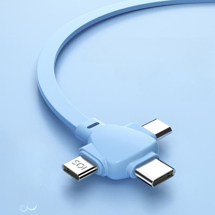 充電ケーブル 3in1 コードリール式 | PlusNao | 詳細画像8 