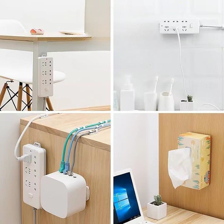 電源タップホルダー 5個セット スライド式 | PlusNao | 詳細画像10 