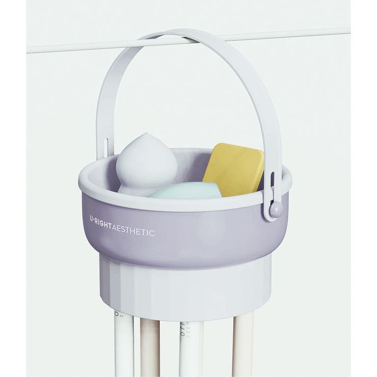 メイクブラシクリーナー メイク道具洗浄ケース ケアグッズ | PlusNao | 詳細画像4 