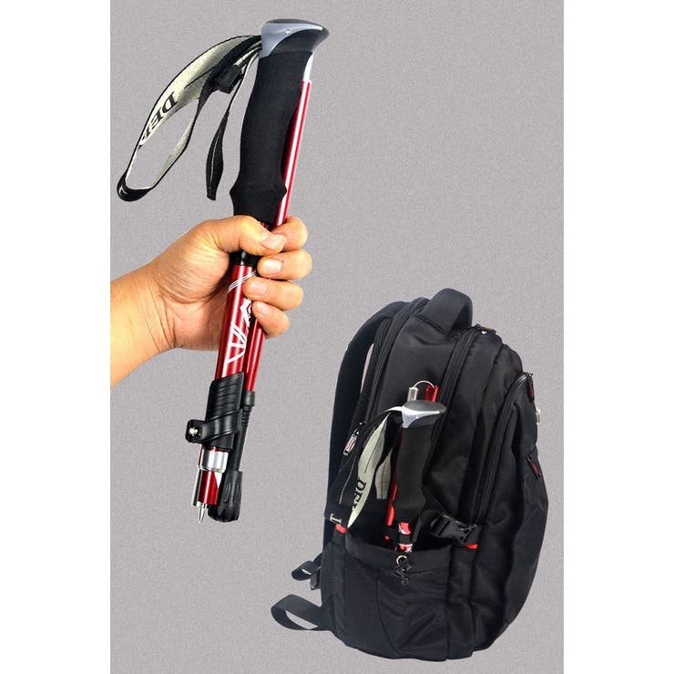 トレッキングポール 登山ストック 収納袋付き | PlusNao | 詳細画像2 