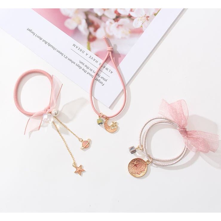 ヘアゴム ヘアクリップ 9点セット | PlusNao | 詳細画像2 