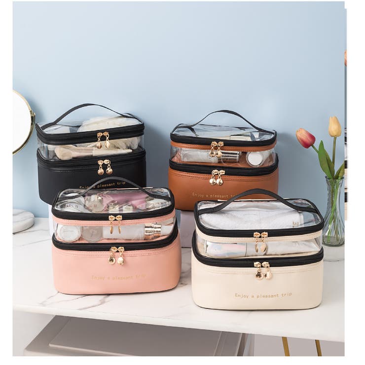 化粧ポーチ バニティポーチ メイクポーチ | PlusNao | 詳細画像4 