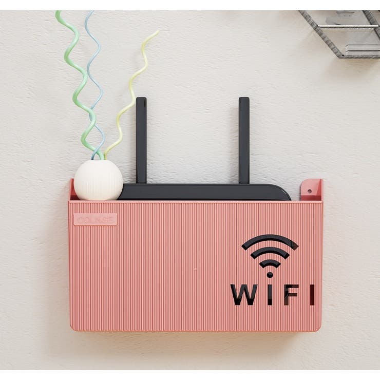 ルーター収納ボックス Wifi機器収納ボックス ケーブルボックス | PlusNao | 詳細画像5 