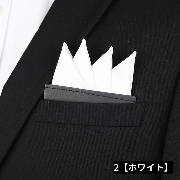 ポケットチーフ メンズ ワンタッチ | PlusNao | 詳細画像3 