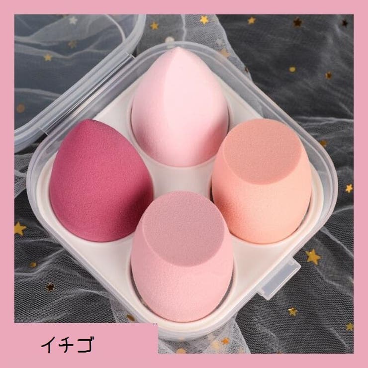 メイク用スポンジ メイク用パフ 4個セット | PlusNao | 詳細画像18 