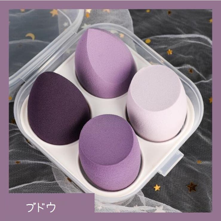 メイク用スポンジ メイク用パフ 4個セット | PlusNao | 詳細画像19 