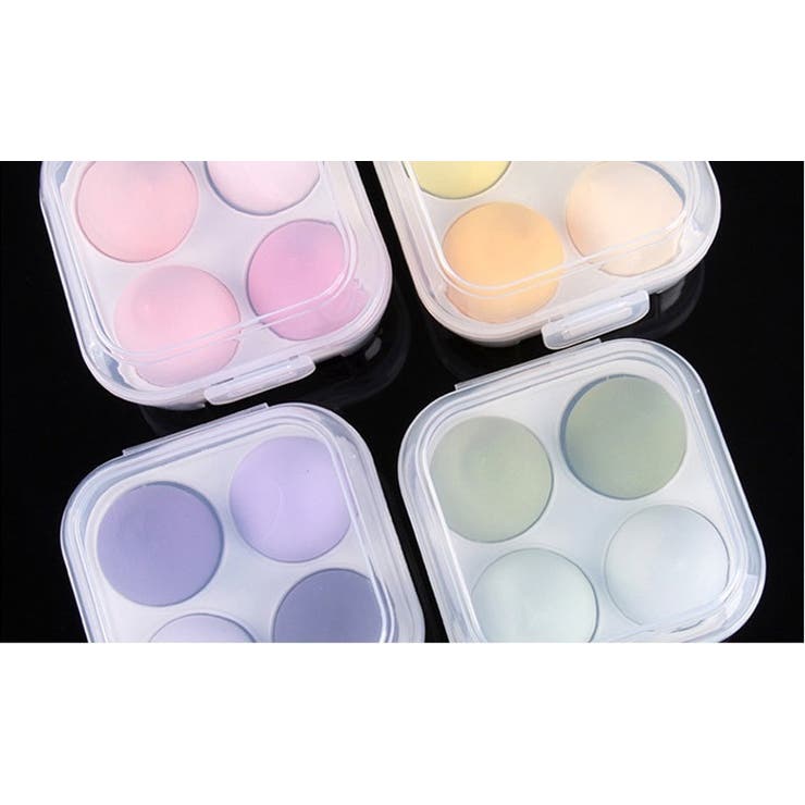 メイク用スポンジ メイク用パフ 4個セット | PlusNao | 詳細画像6 