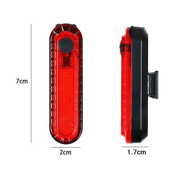 自転車リア用ライト テールライト ヘッドライト | PlusNao | 詳細画像12 