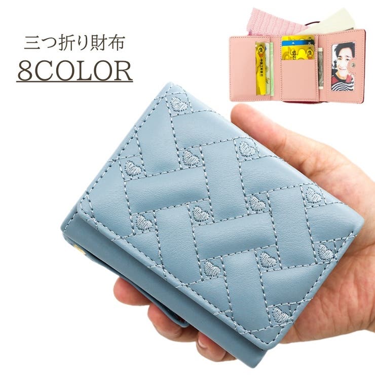 三つ折り財布 レディース 財布 | PlusNao | 詳細画像1 