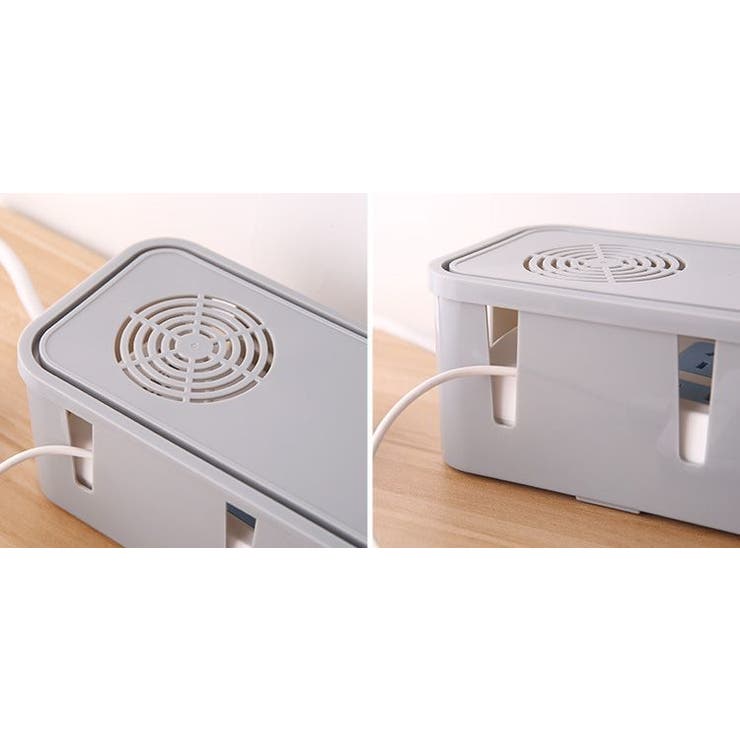 ケーブルボックス 電源タップ収納ボックス タップボックス | PlusNao | 詳細画像11 