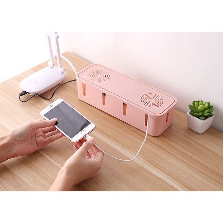 ケーブルボックス 電源タップ収納ボックス タップボックス | PlusNao | 詳細画像4 