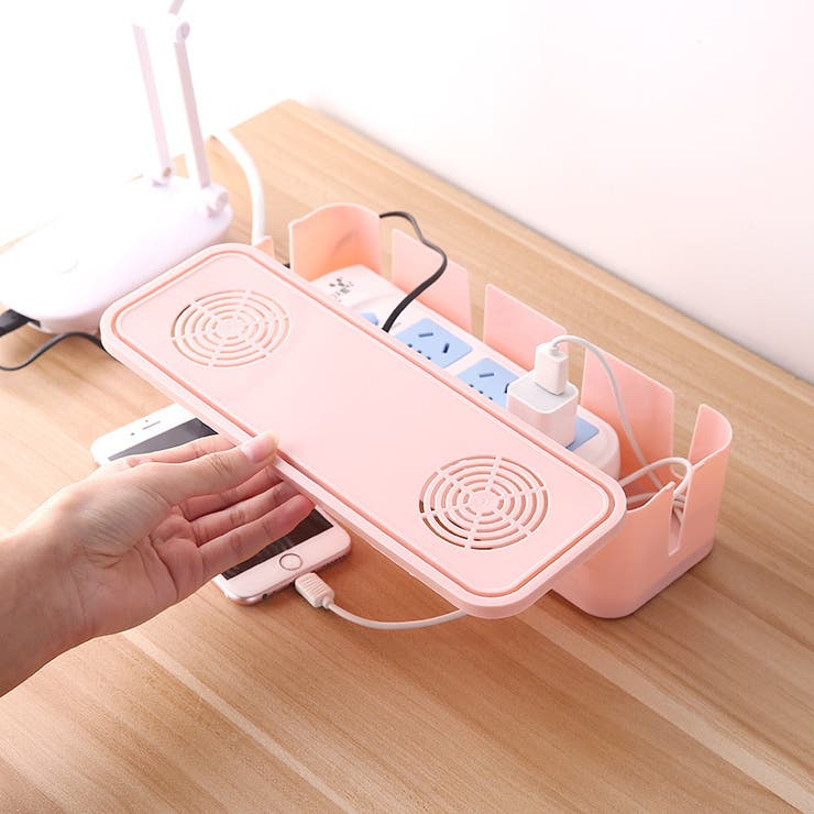 ケーブルボックス 電源タップ収納ボックス タップボックス | PlusNao | 詳細画像5 