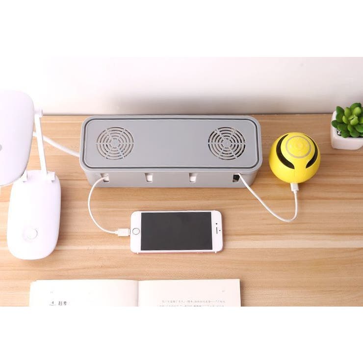 ケーブルボックス 電源タップ収納ボックス タップボックス | PlusNao | 詳細画像9 
