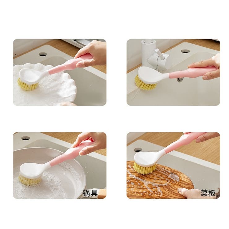 柄付ブラシ キッチンブラシ 食器洗いブラシ | PlusNao | 詳細画像7 